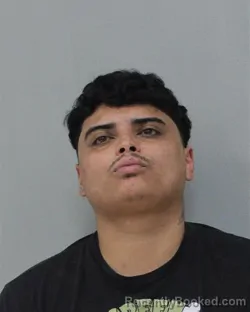 Mugshot of Jefrey Antonio Guzman booked in Charles City County, Virginia on August 26, 2026