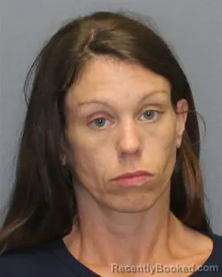 Mugshot of Rachael Marie Spencer booked in Clarke County, Virginia on August 18, 2026