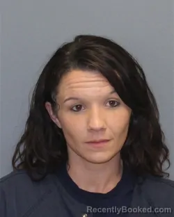 Mugshot of Amanda Faye Coppage booked in Clarke County, Virginia on August 31, 2026