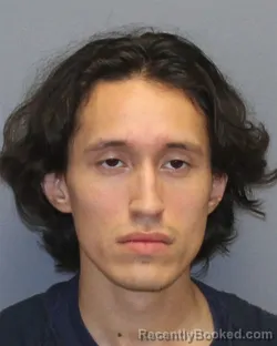 Mugshot of Cristian Alexander Espinoza booked in Clarke County, Virginia on September 4, 2026