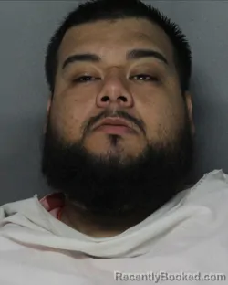Mugshot of SERGIO ANGEL AGUINAGA booked in Ellis County, Texas on May 14, 2026
