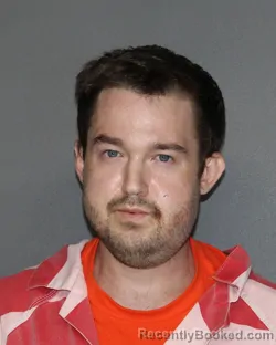 Mugshot of Bryan Joseph Ernst booked in Ellis County, Texas on August 22, 2026