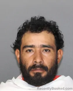 Mugshot of Melchor Godinez-Ramirez booked in Ellis County, Texas on August 23, 2026