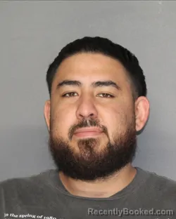 Mugshot of Christian Jay Romero booked in Ellis County, Texas on August 24, 2026