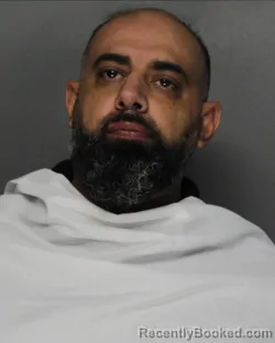 Mugshot of Mohammed Rahhal booked in Ellis County, Texas on August 31, 2026