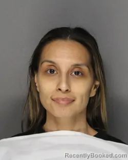 Mugshot of Nicole Rueda booked in Ellis County, Texas on September 3, 2026