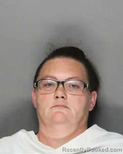 Mugshot of Amber Lynn Ryan booked in Ellis County, Texas on September 9, 2026