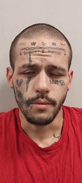 Mugshot of Blade Donovian Powers booked in Dickenson County, Virginia on April 22, 2026