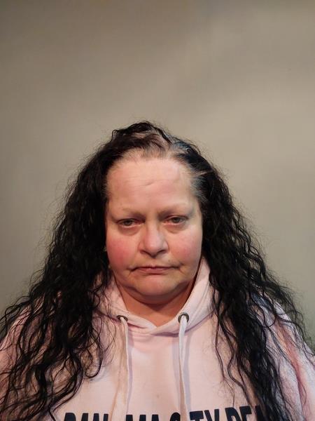 Mugshot of Christy June Elliott booked in Dickenson County, Virginia on March 17, 2026