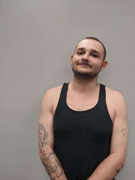 Mugshot of David Brandon Burke booked in Dickenson County, Virginia on March 28, 2026