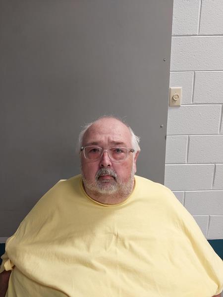 Mugshot of David Clarence Collins booked in Dickenson County, Virginia on May 8, 2026