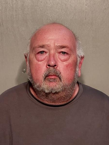 Mugshot of David Clarence Collins booked in Dickenson County, Virginia on August 21, 2026