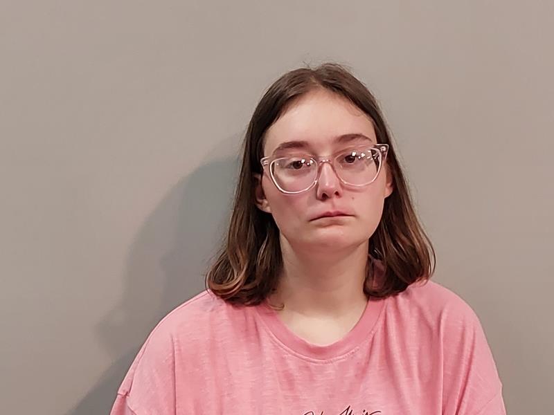 Mugshot of Hailie Rose Russell booked in Dickenson County, Virginia on August 27, 2026