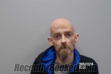 Booking photo from Dickenson County, Virginia