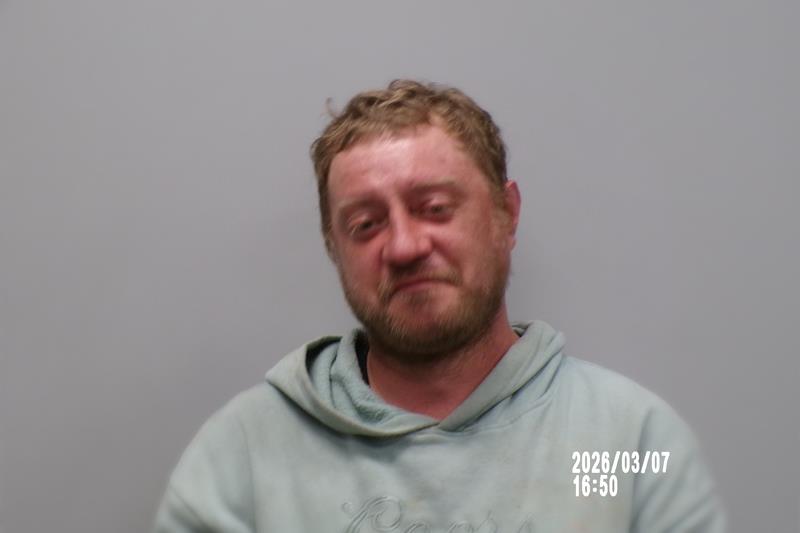 Mugshot of Kenneth Trivett booked in Dickenson County, Virginia on March 7, 2026