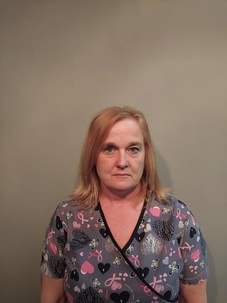 Mugshot of Randie Rena Fleenor booked in Dickenson County, Virginia on April 21, 2026