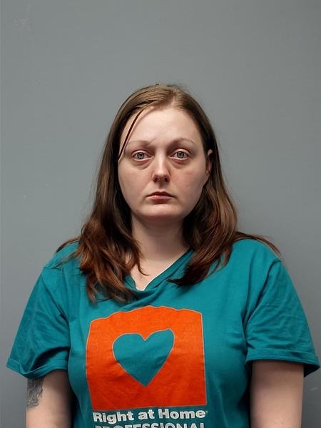 Mugshot of Samantha Danyel Jones booked in Dickenson County, Virginia on March 9, 2026