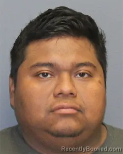 Mugshot of Reyes Lopez Hernandez booked in Fauquier County, Virginia on October 16, 2026