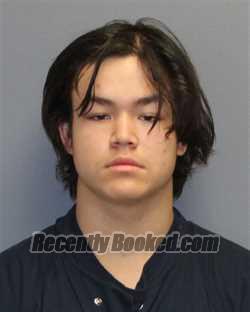 Booking photo from Frederick County, Virginia