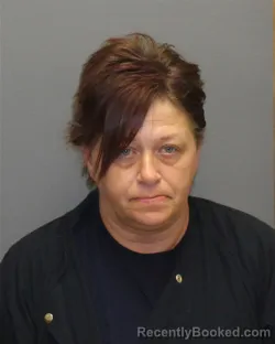 Mugshot of RHONDA RENEE WARD booked in Frederick County, Virginia on March 24, 2026