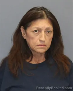 Mugshot of GINA ROSE GRIEGO booked in Frederick County, Virginia on May 4, 2026