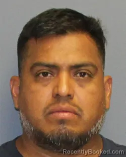 Mugshot of Ricardo Hernandez Juarez booked in Frederick County, Virginia on July 16, 2026