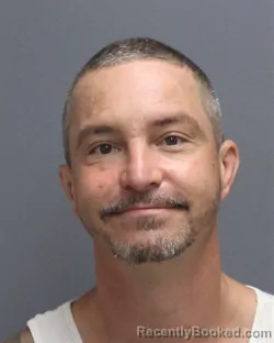 Mugshot of William Scott Johnson booked in Frederick County, Virginia on July 28, 2026