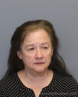 Mugshot of Jennifer Jean Applequist booked in Frederick County, Virginia on August 6, 2026