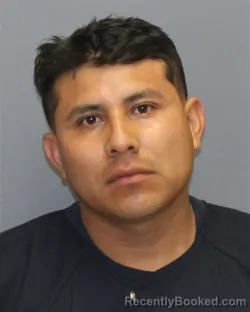 Mugshot of Juan Gabriel Ovilla Juarez booked in Frederick County, Virginia on August 16, 2026
