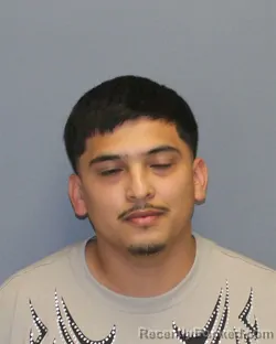 Mugshot of Emmanuel Perez Alejandro booked in Frederick County, Virginia on August 24, 2026