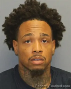 Mugshot of Tavious Jonte Lane booked in Frederick County, Virginia on August 26, 2026