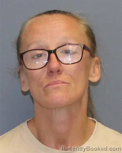 Mugshot of Katherine Irene Mullins booked in Frederick County, Virginia on September 8, 2026