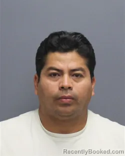 Mugshot of Oscar Giovanni Castro Rosa booked in Frederick County, Virginia on September 26, 2026
