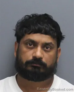 Mugshot of Amritpal Singh booked in Frederick County, Virginia on October 6, 2026