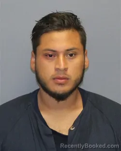 Mugshot of Guillermo E Canenguez Mejia booked in Frederick County, Virginia on October 9, 2026