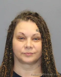 Mugshot of Tiffany Lynn Barnisky booked in Frederick County, Virginia on October 14, 2026