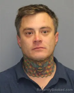 Mugshot of James Tyler Jircitano booked in Frederick County, Virginia on October 18, 2026