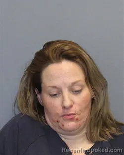Mugshot of Brittany Kate Harlow booked in Frederick County, Virginia on October 19, 2026
