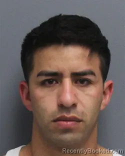 Mugshot of Inocencio Teran Garcia booked in Frederick County, Virginia on October 20, 2026