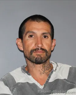 Mugshot of John Anthony Zuniga booked in Erath County, Texas on April 8, 2026