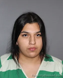 Mugshot of VICTORIA SARAI COLUNGA booked in Erath County, Texas on April 21, 2026