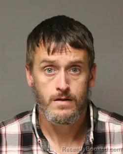 Mugshot of Terry Chad Linkous booked in Grayson County, Virginia on August 13, 2026