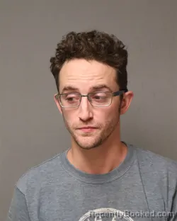 Mugshot of Sean Brandon Cahill booked in Grayson County, Virginia on August 20, 2026