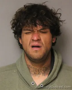 Mugshot of Jesus Alberto Flores Corona booked in Grayson County, Virginia on August 19, 2026