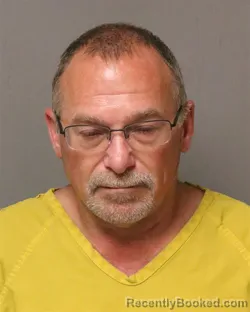 Mugshot of James Floyd Lang booked in Grayson County, Virginia on August 17, 2026