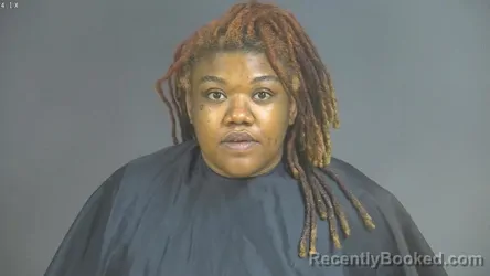 Mugshot of ALIESA MONAE BRANDON booked in Halifax County, Virginia on May 14, 2026