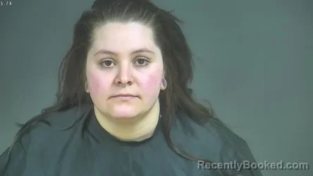 Mugshot of AMBERLE ROSE HAYES booked in Halifax County, Virginia on March 18, 2026