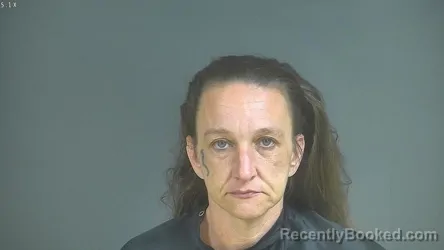 Mugshot of AMANDA MARIE OVERBY booked in Halifax County, Virginia on July 15, 2026