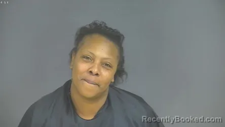 Mugshot of Claudia Renee Barksdale booked in Halifax County, Virginia on October 1, 2026