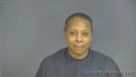 Mugshot of Claudia Renee Barksdale booked in Halifax County, Virginia on August 28, 2026